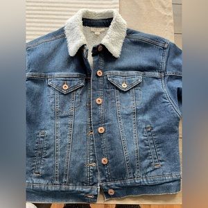 Sherpa Jean Jacket